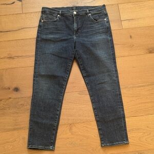 Citizens Of Humanity Dark Blue Ankle Jeans